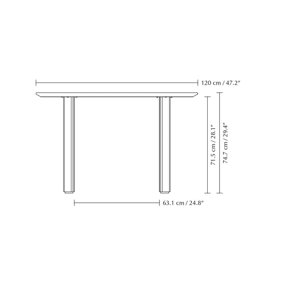 UMAGE Comfort Circle spisebord Ø120