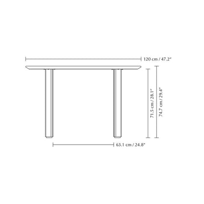 UMAGE Comfort Circle spisebord Ø120