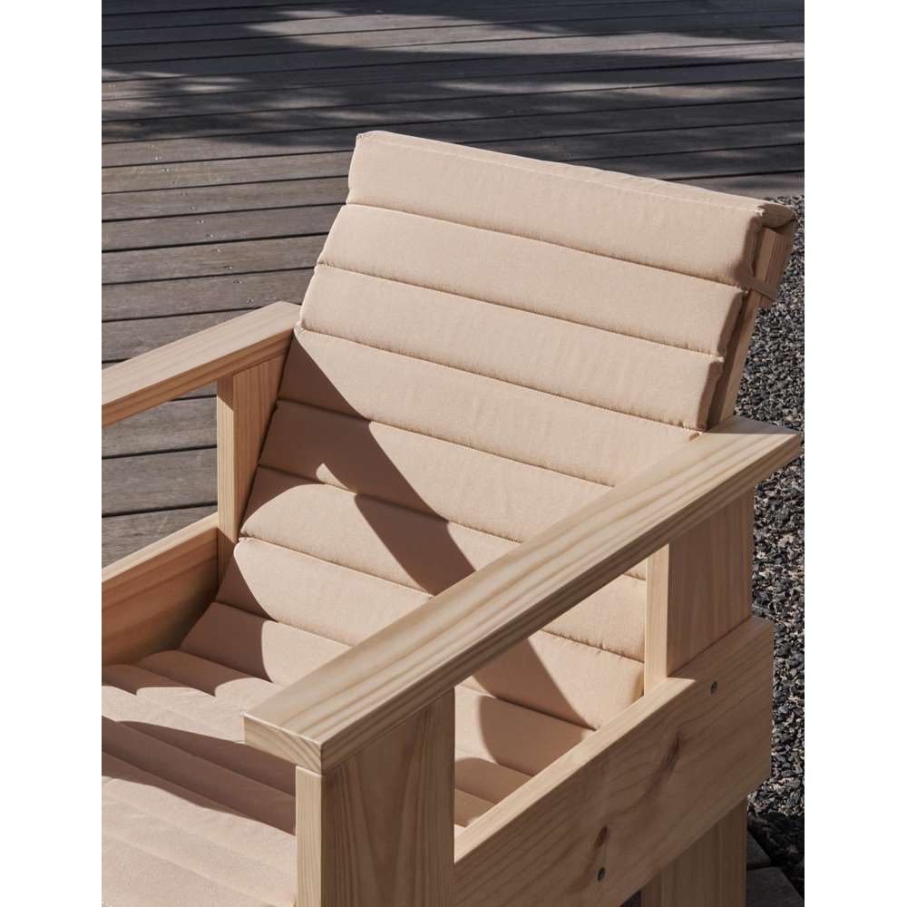 Hay quilted hynde til Crate loungestol