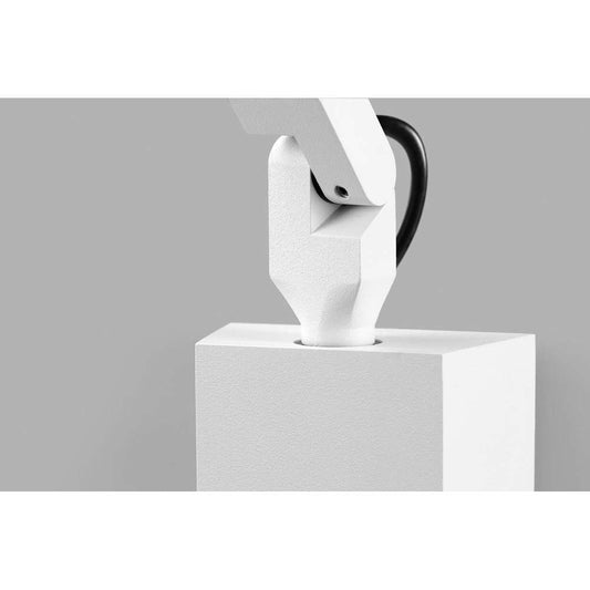 Dark wall mount white
