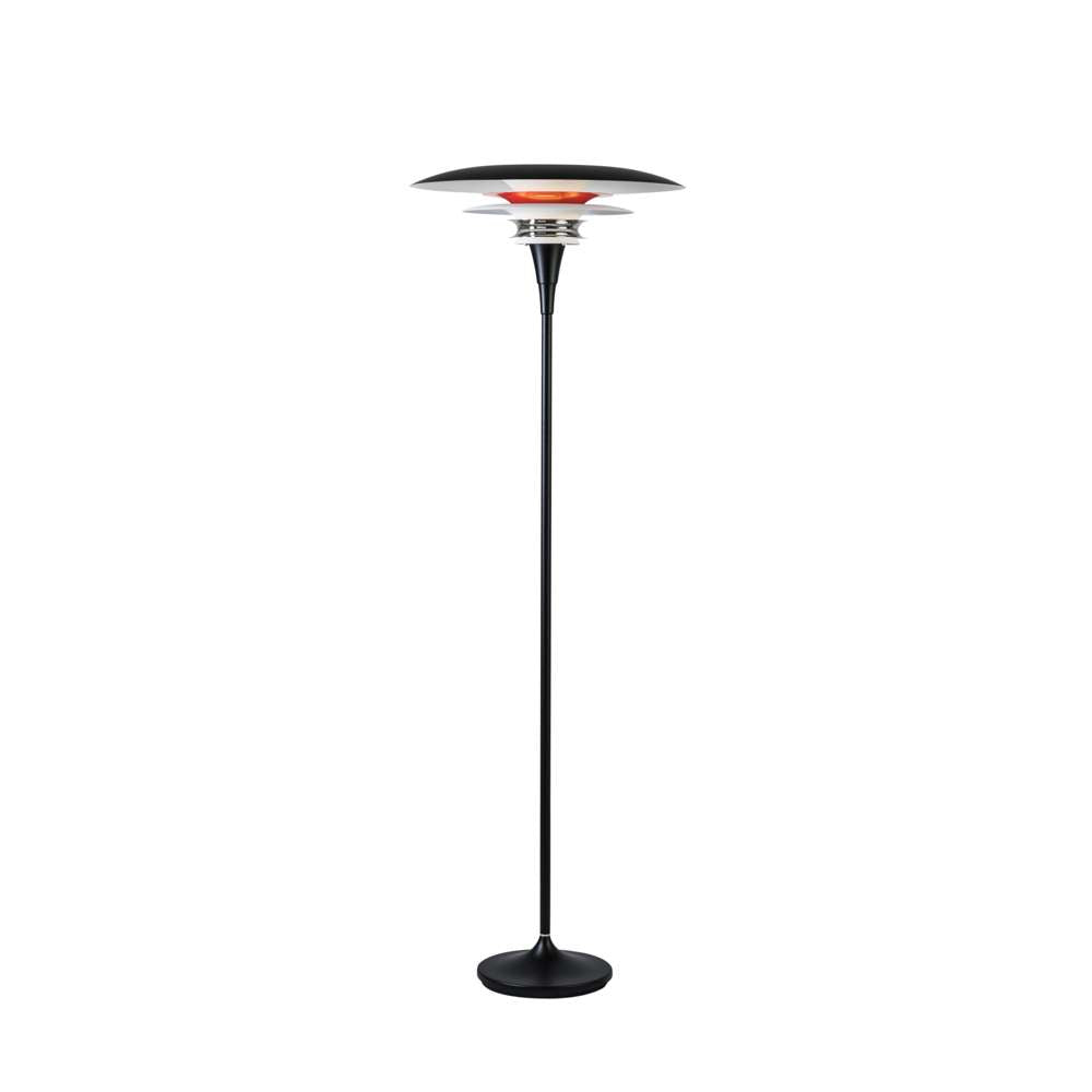 Diablo gulvlampe ø50 sort/rød/hvid Gulvlampe