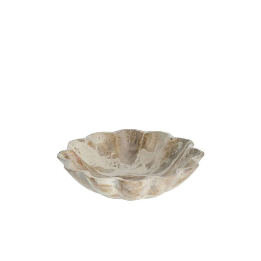 Lene Bjerre Ellia skål - Marmor - Sand