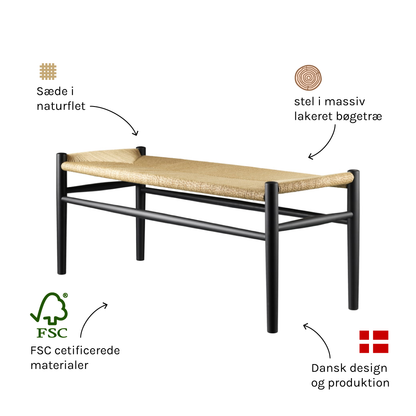 FDB J83B bænk Jørgen Bækmark