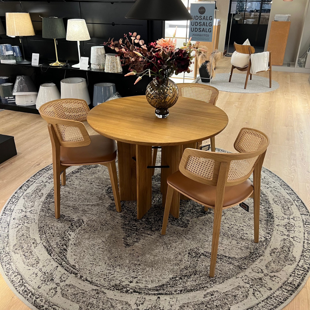 Velvet Fan rundt spisebord