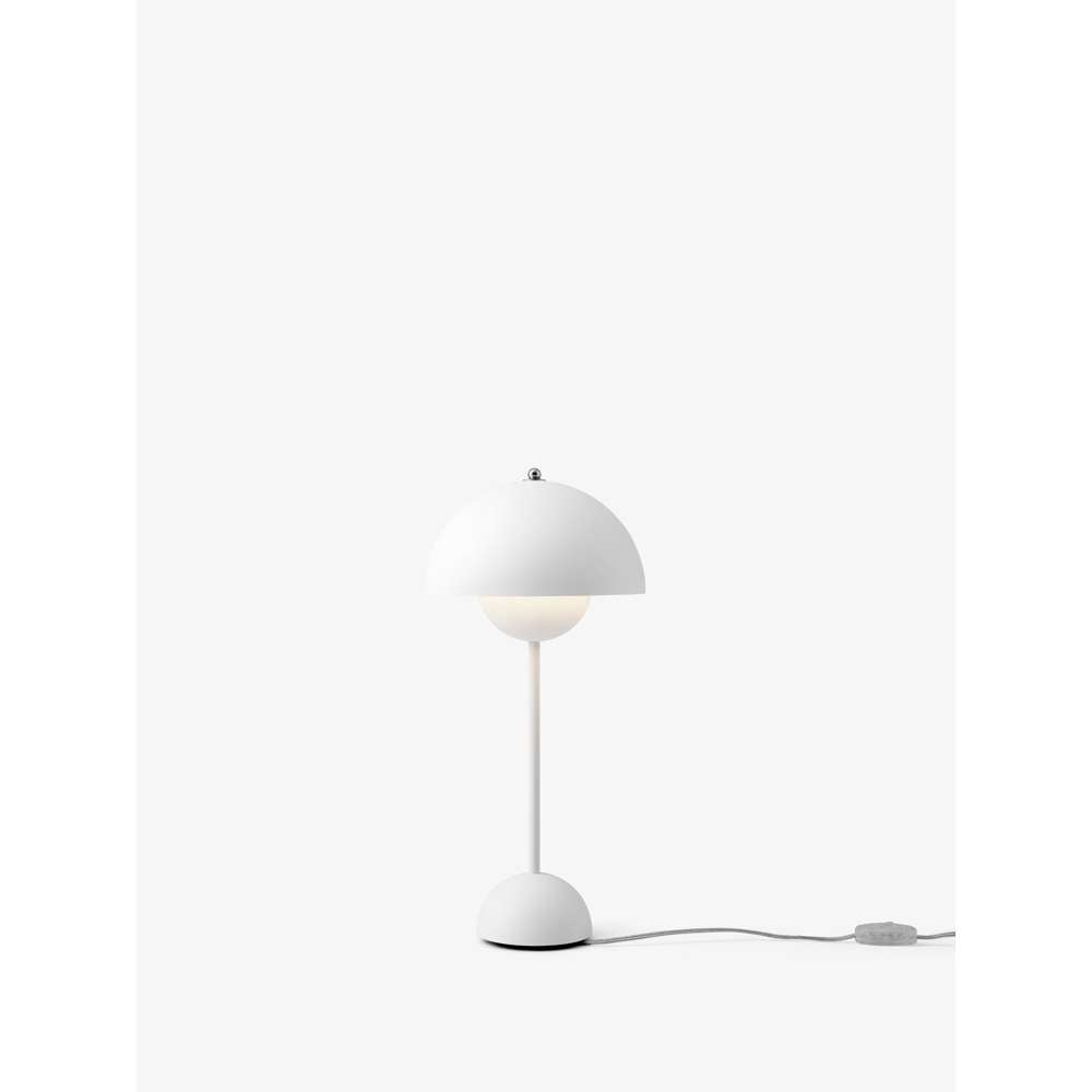 Flowerpot vp3 Bordlampe Mat Hvid