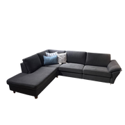 Cubic Hjørnesofa med pufafslutning (V)