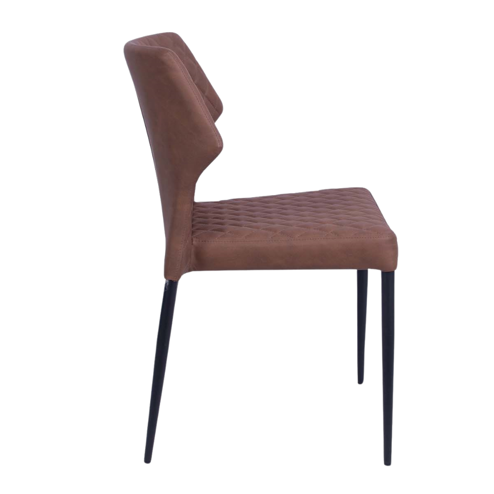 Ydun spisestol - Cognac