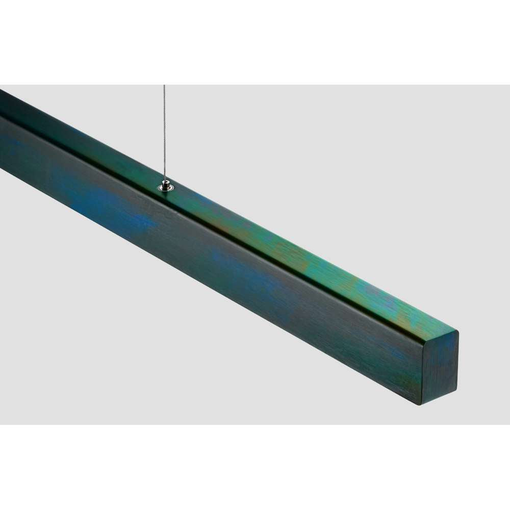 I model Cord Pendel Mørk opal krom
