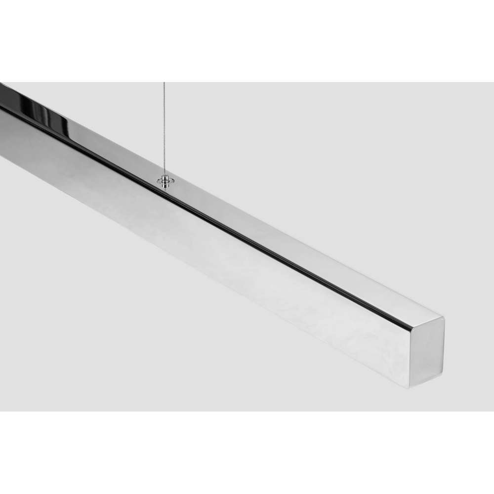 I model Cord Pendel Poleret stål