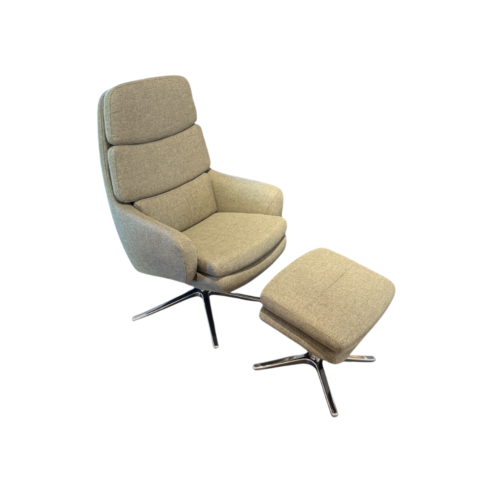 IMG Space Lyra lænestol inkl. skammel