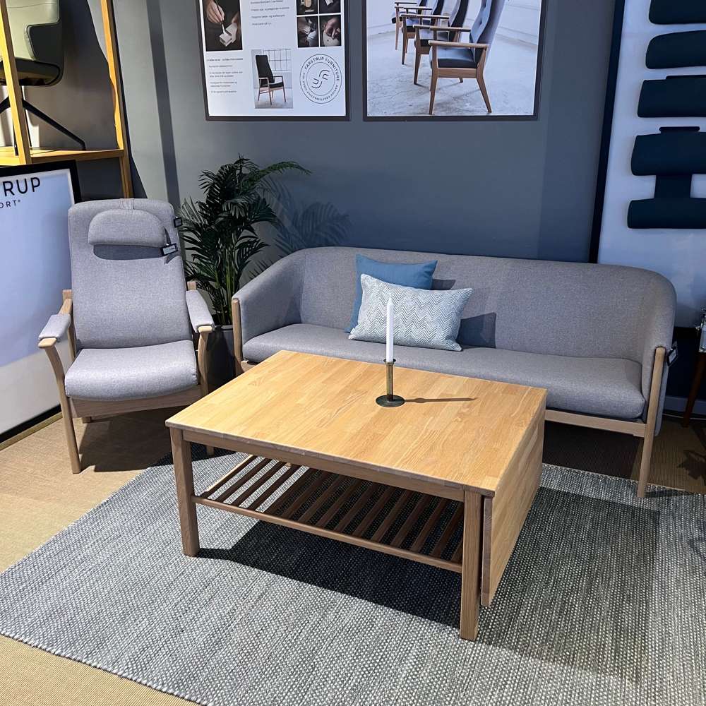 Skalma Rikke Lænestol Slim m/ åben arm