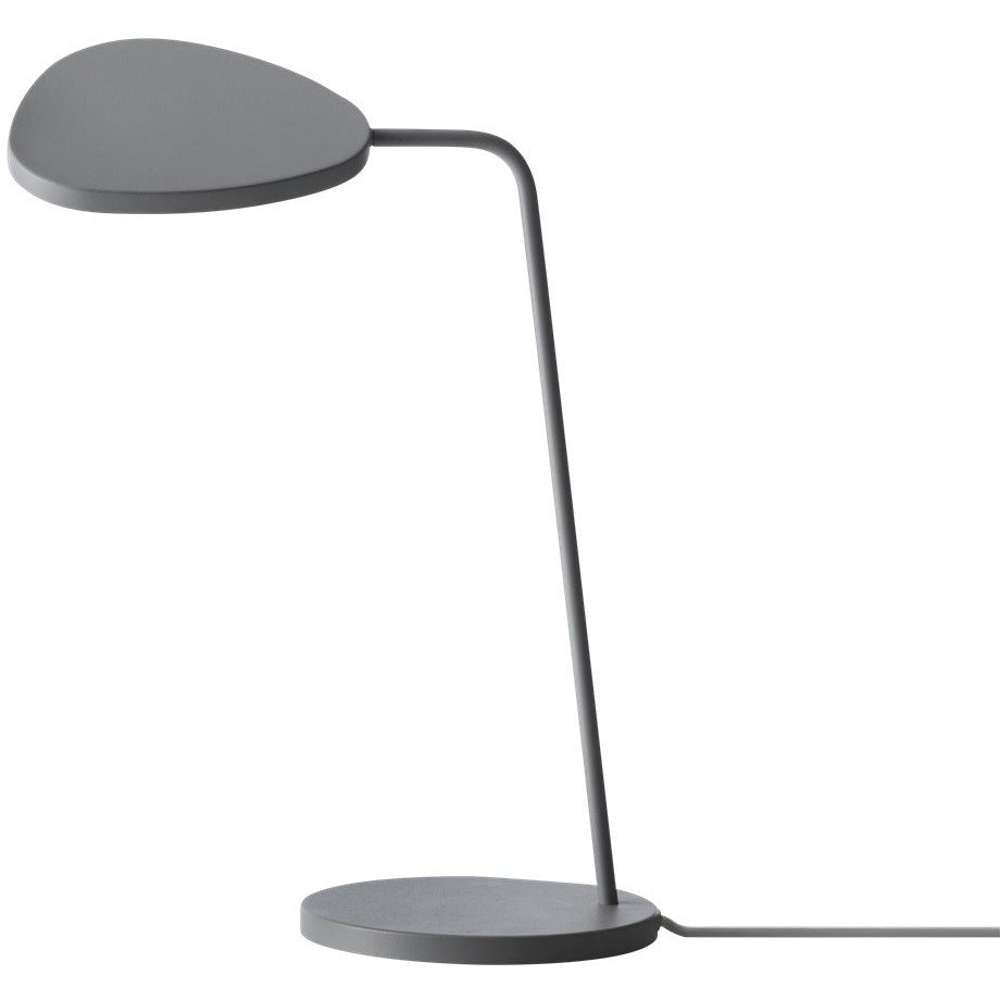 Leaf bordlampe grå Skrivebordslampe