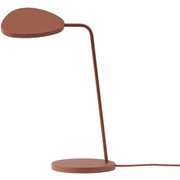 Leaf bordlampe kobber brun Skrivebordslampe