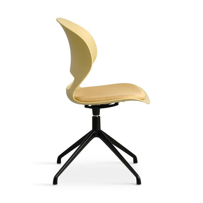 Lexpo Linea spisebordsstol med pude og swivel stel