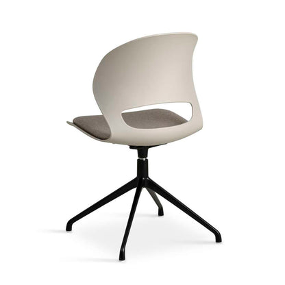 Lexpo Linea spisebordsstol med pude og swivel stel