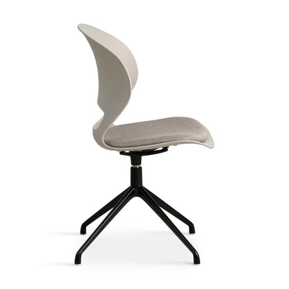 Lexpo Linea spisebordsstol med pude og swivel stel