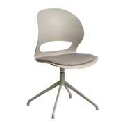 Lexpo Linea spisebordsstol med pude og swivel stel