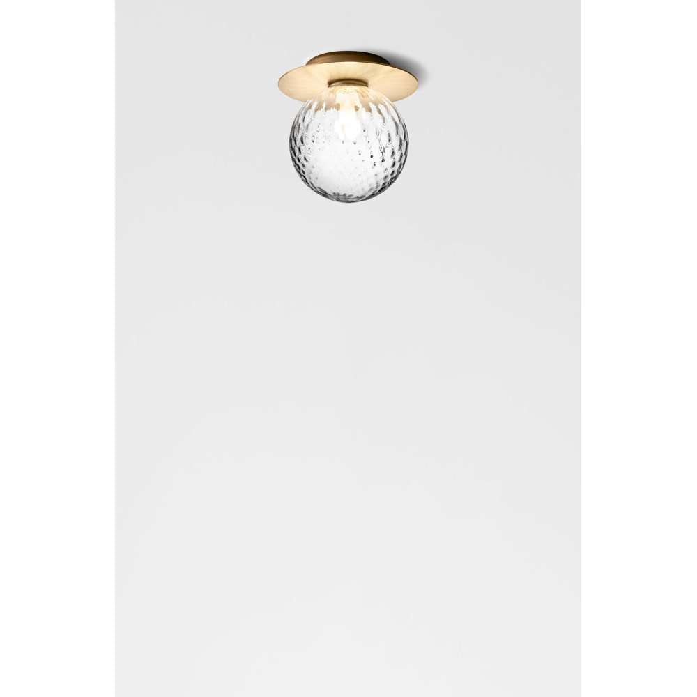 Liila 1 medium loft-/væglampe gold optic (2046001) Væglampe