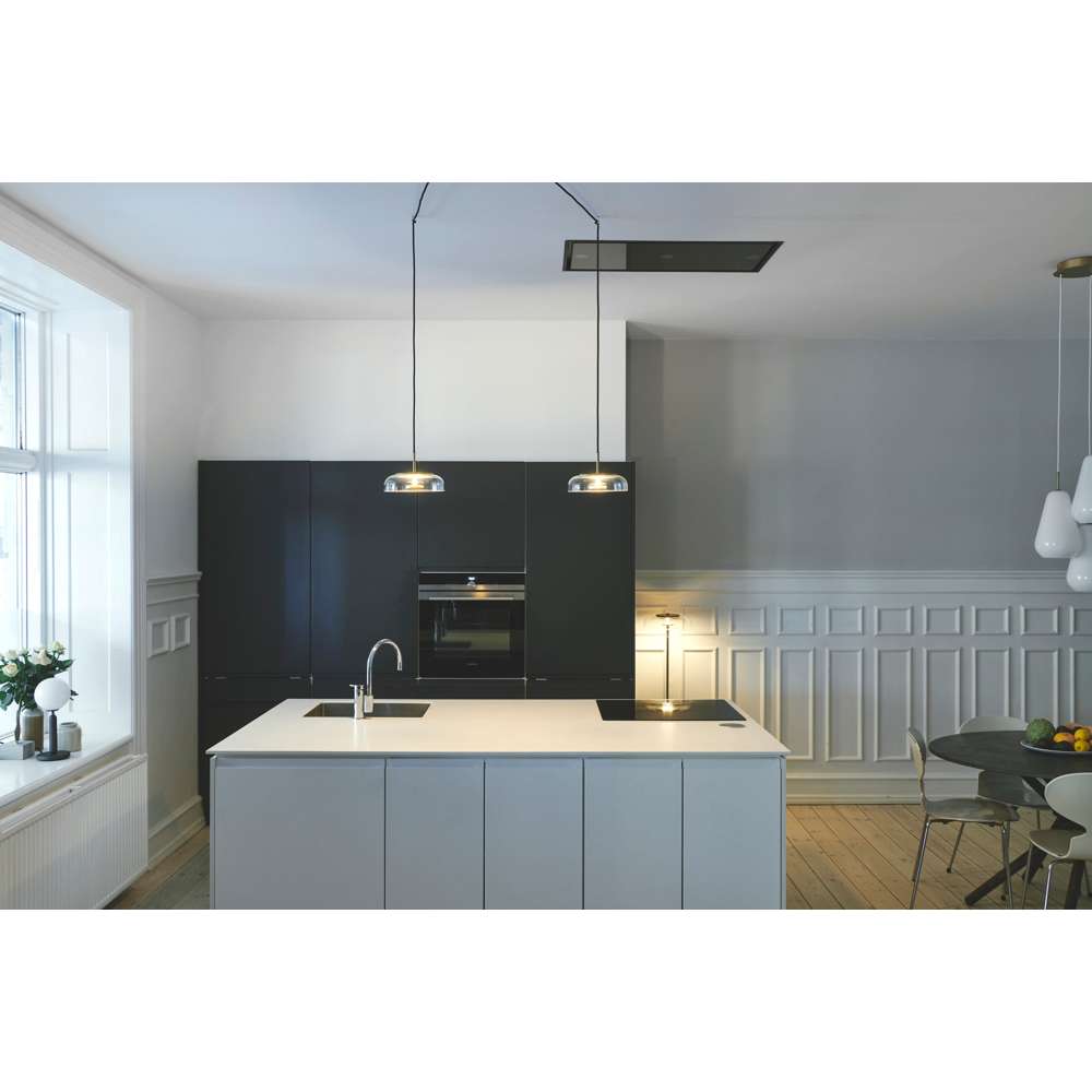 Blossi 1, nordic gold / clear Pendel