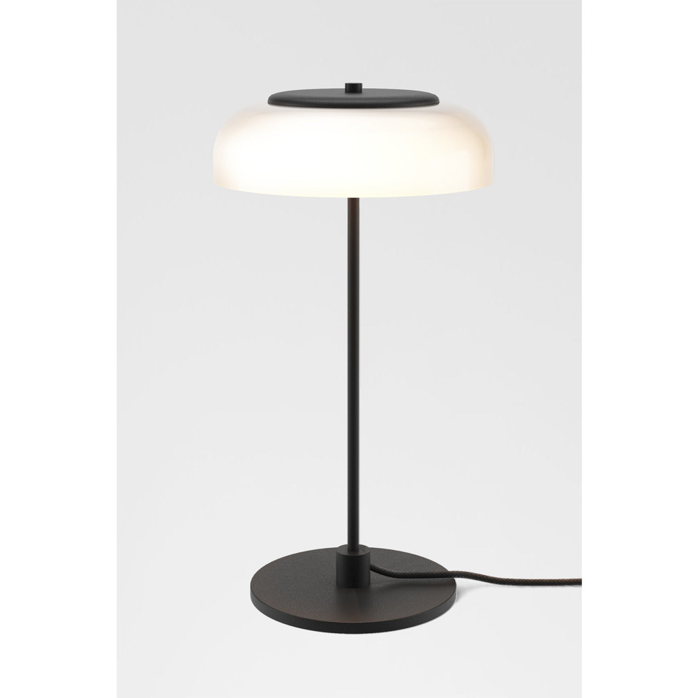 Blossi bordlampe sort/opal Bordlampe Bordlampe