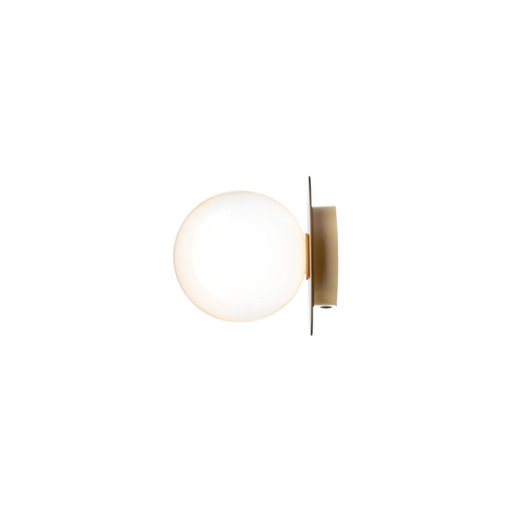 Liila 1 medium, nordic gold / opal, ip44 Væglampe Væglampe