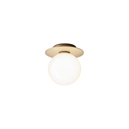 Liila 1 medium, nordic gold / opal, ip44 Væglampe Væglampe