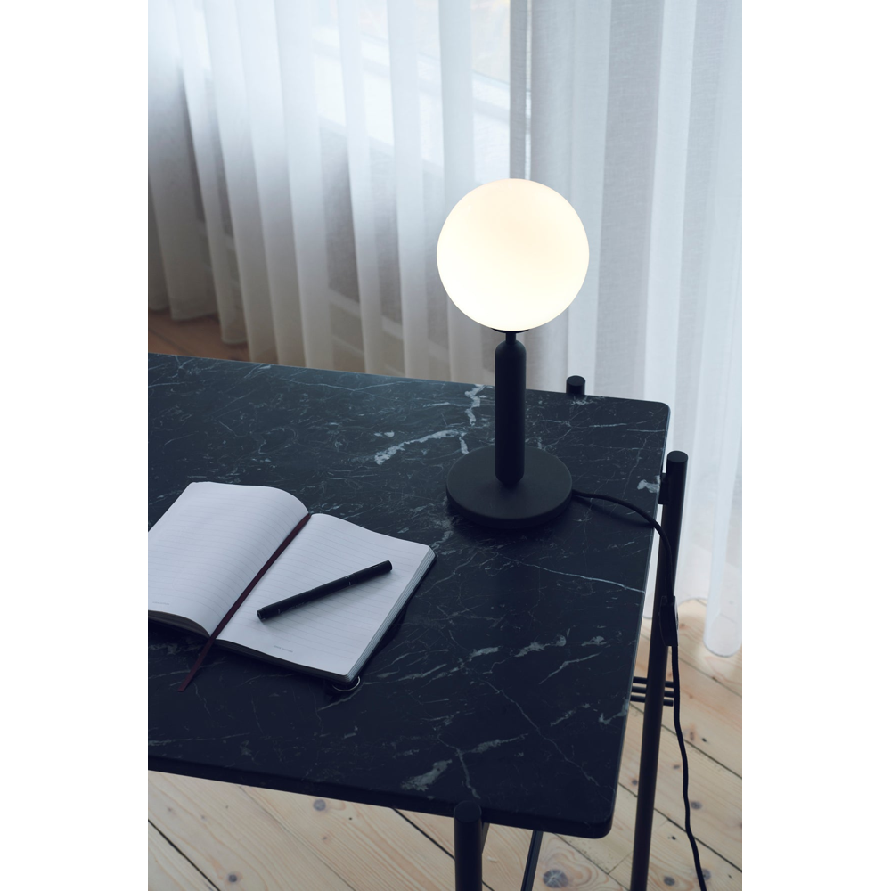 Miira table, rock grey / opal Bordlampe Bordlampe