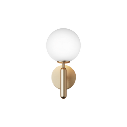 Miira wall, brass / opal Væglampe Væglampe