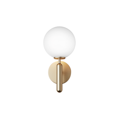 Miira wall, brass / opal Væglampe Væglampe