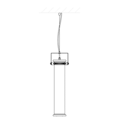 Itt pendant vertical in&out 100-350