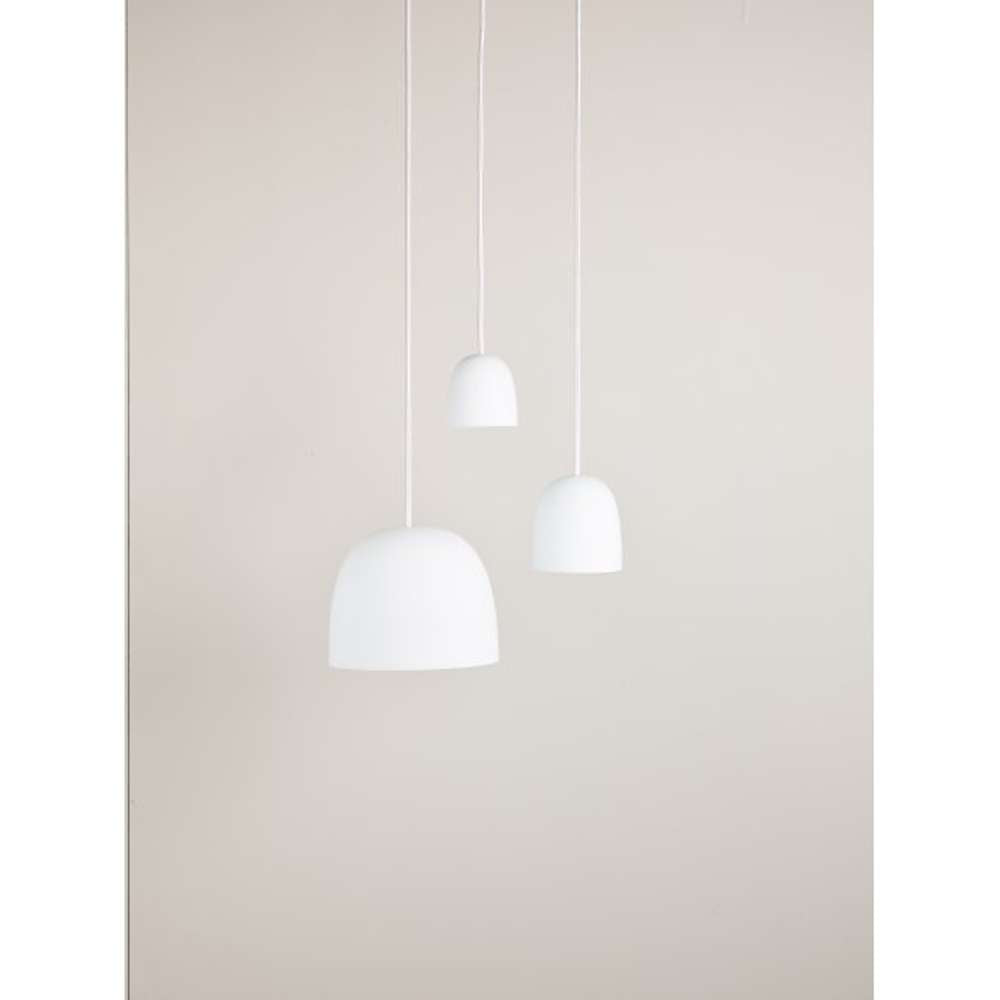 Super - opal - hvid ledning Loftlampe