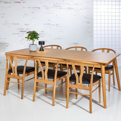 Pisa spisebord m/ butterfly udtræk