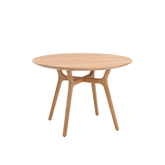 Rén Dining Table Ø110, Oak by Stellar Works