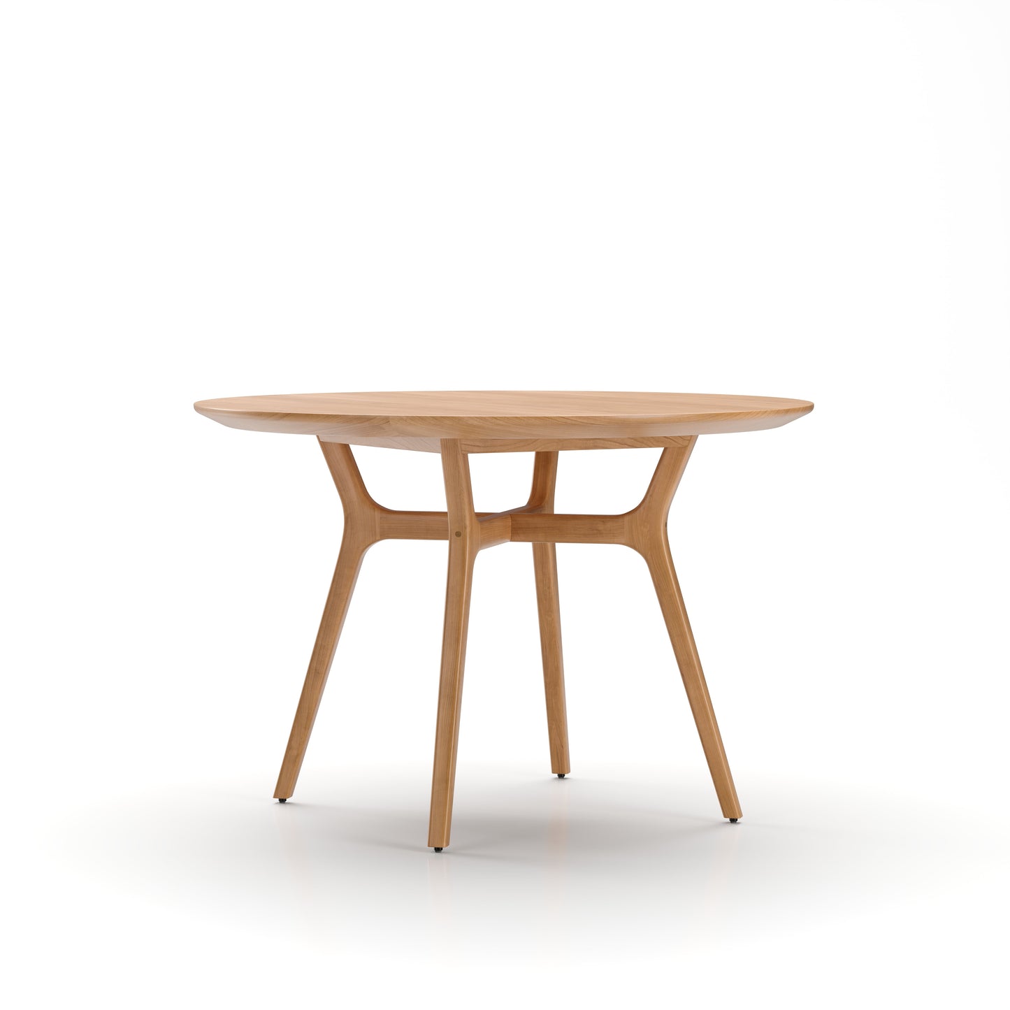 Rén Dining Table Ø110, Oak by Stellar Works