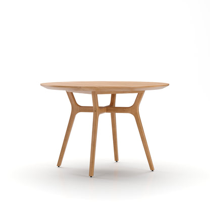 Rén Dining Table Ø110, Oak by Stellar Works