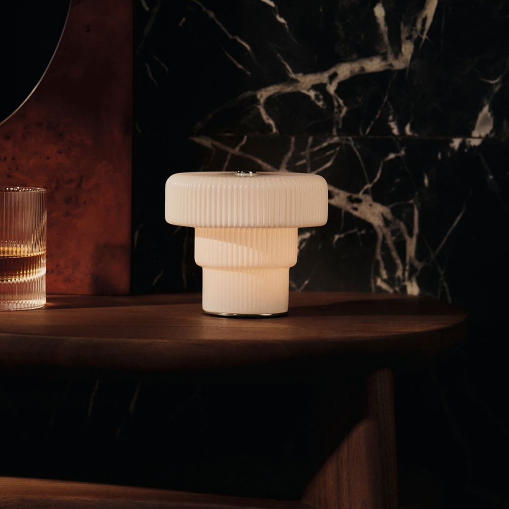 Ferm Living Ripple Portable Bordlampe - Small