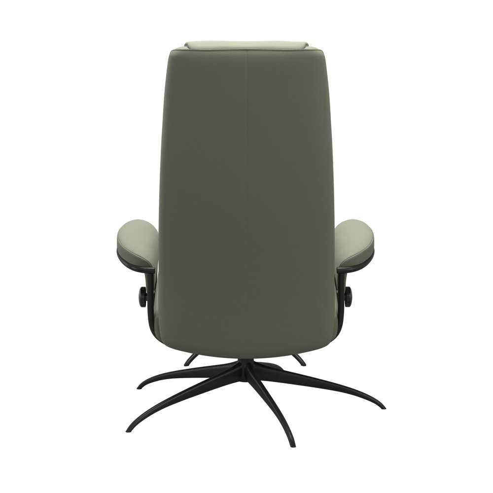 Stressless® Paris Star høj ryg lænestol - Shadow green