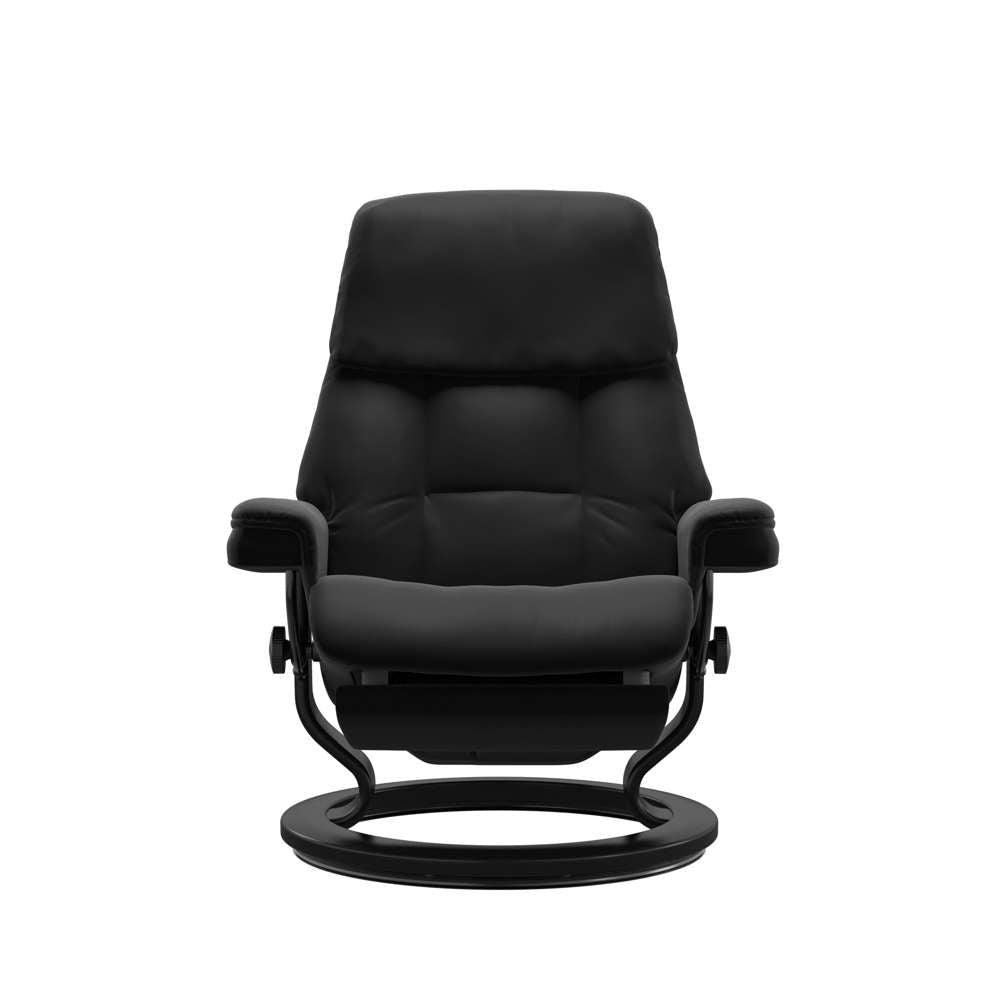 Stressless® Ruby (M) Classic Power lænestol - Black