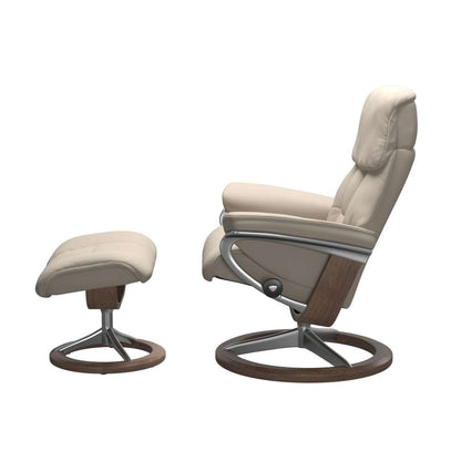 Stressless® Ruby (L) Signature lænestol - Fog