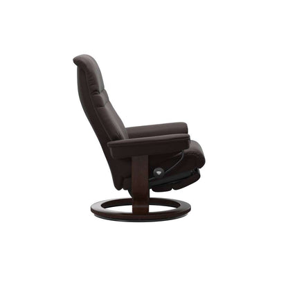 Stressless® Sunrise (L) Classic Power lænestol - Chocolate