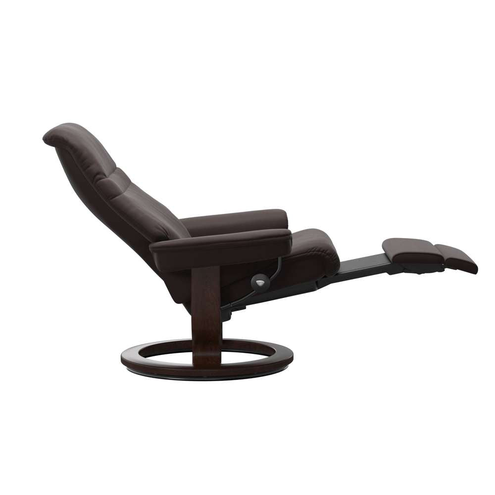 Stressless® Sunrise (L) Classic Power lænestol - Chocolate