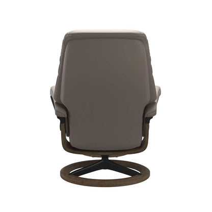 Stressless® Sunrise (M) Signature lænestol - Dark Mushroom