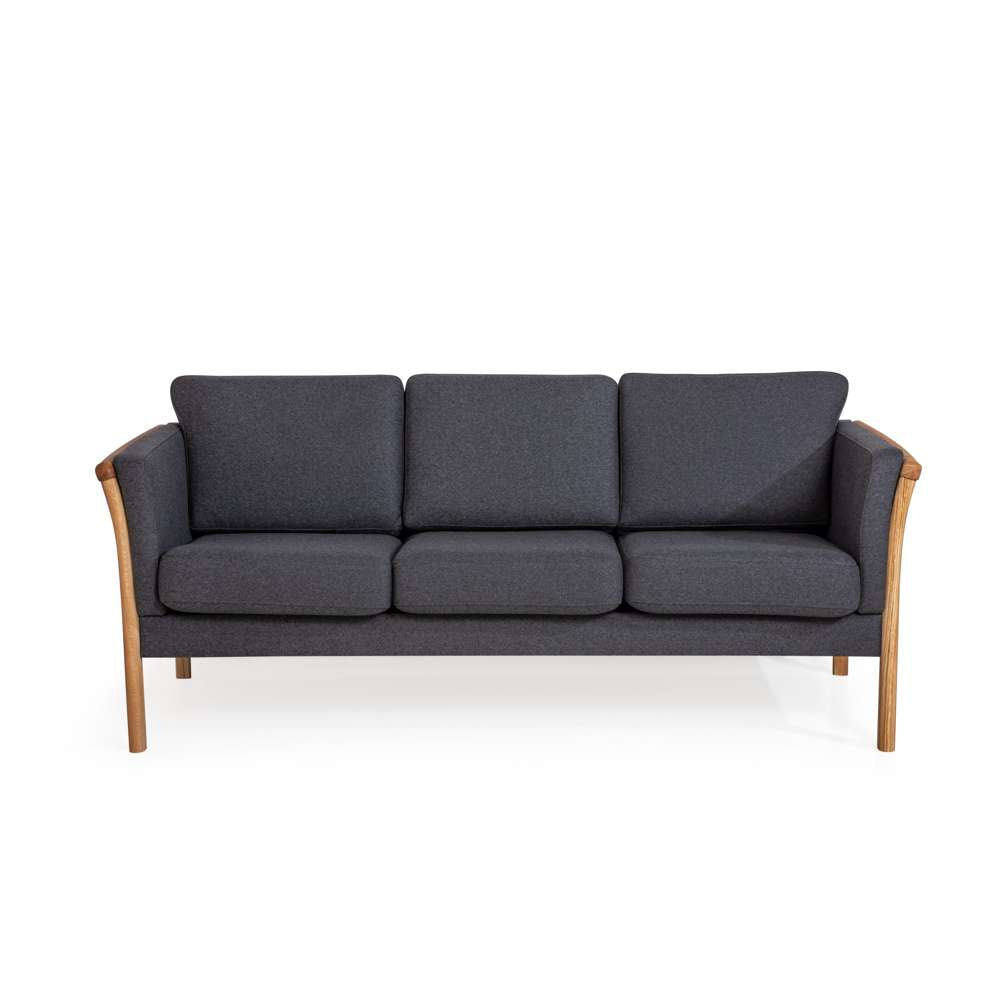 Denver Lux 3-pers. sofa - Antracit