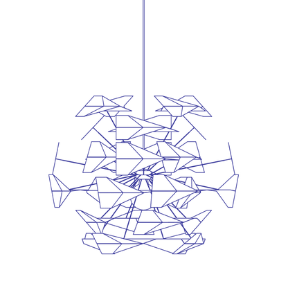 Tr747 pendant birch natural 80 x 60 cm Pendel