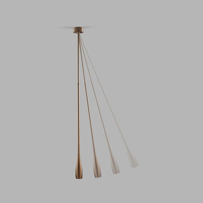 Tulip rose gold Pendel