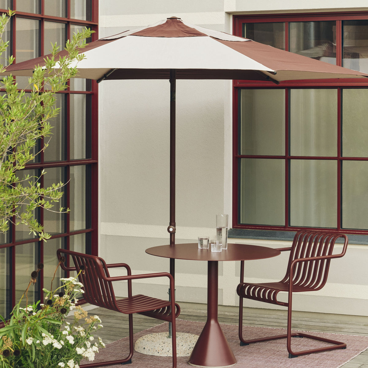 Hay Terrazza parasol hexagon