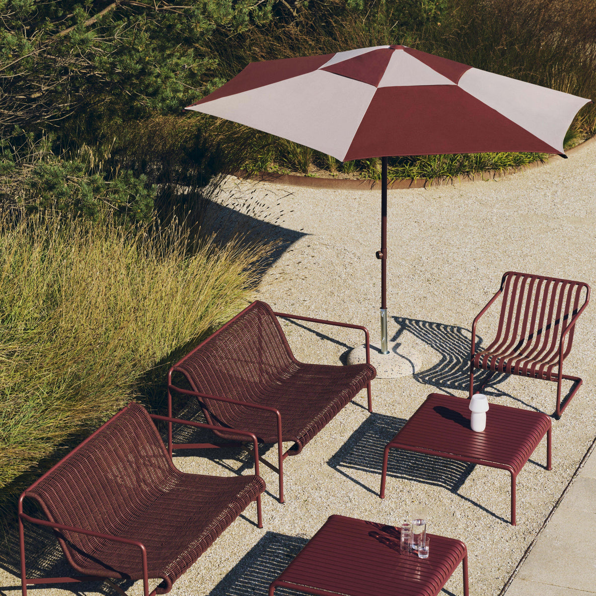 Hay Terrazza parasol hexagon