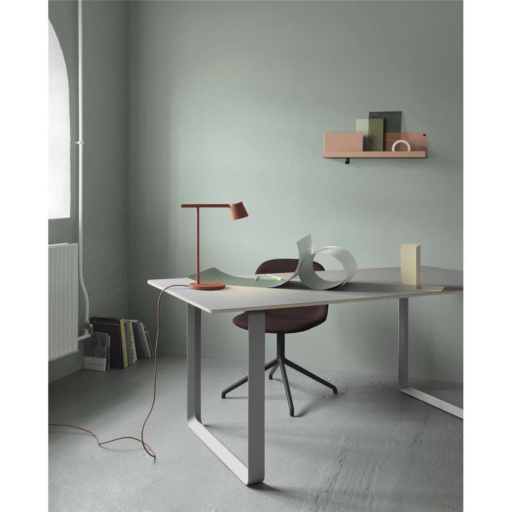 Tip bordlampe kobber/brun Skrivebordslampe