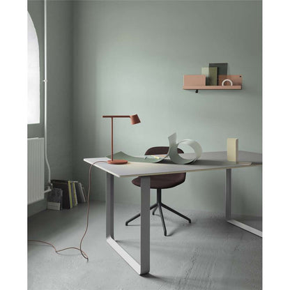 Tip bordlampe kobber/brun Skrivebordslampe