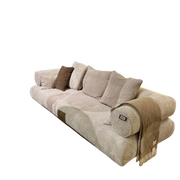 Top-Line Casablanca 3 pers. sofa m. keder inkl. 5 puder